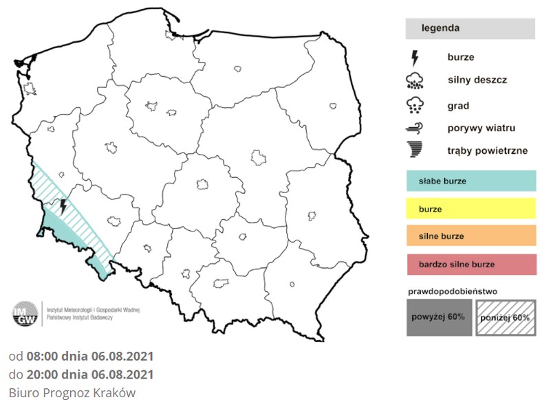 W piątek w większości kraju będziemy odpoczywać od burz