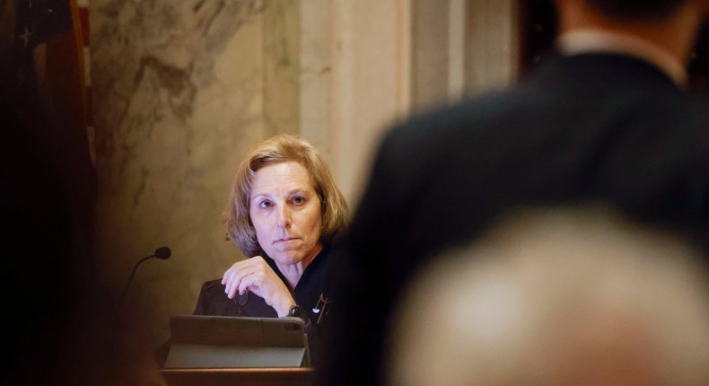 Wisconsin Supreme Court Justice Jill Karofsky.Ruthie Hauge/The Capital Times via AP, Pool