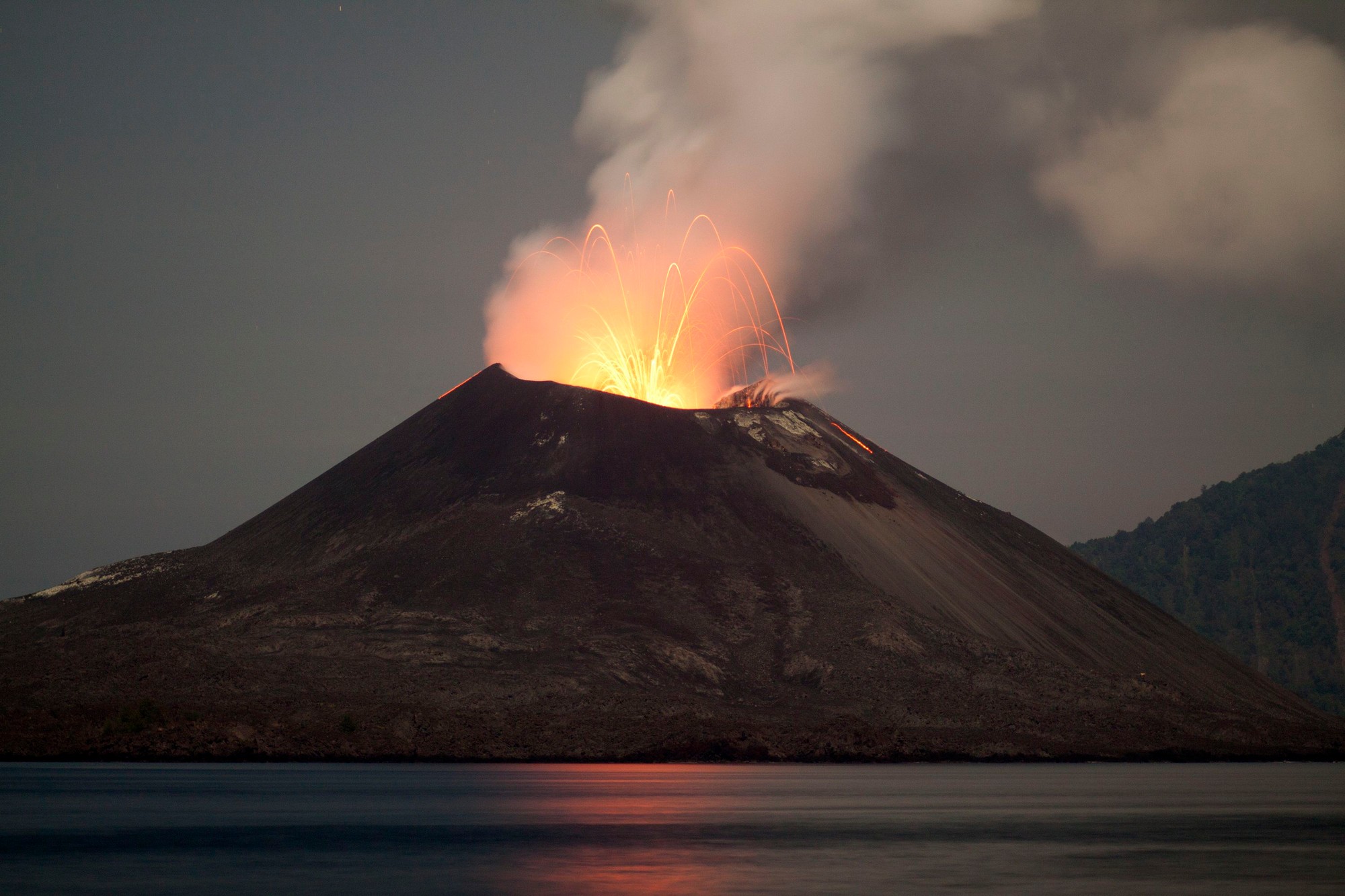 Výbuch sopky Krakatoa