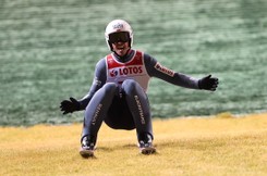 Piotr Żyła mistrzem Polski w skokach narciarskich na igelicie