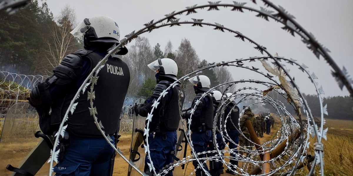 Sytuacja na granicy polsko-białoruskiej jest trudna. 