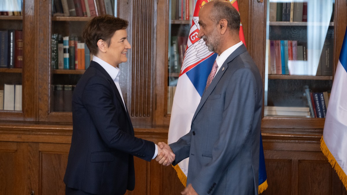  Ana Brnabić i Ahmed Al Džarvan