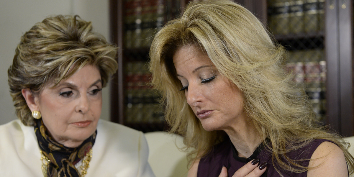 Former 'Apprentice' contestant, in emotional press conference, alleges that Trump accosted her
