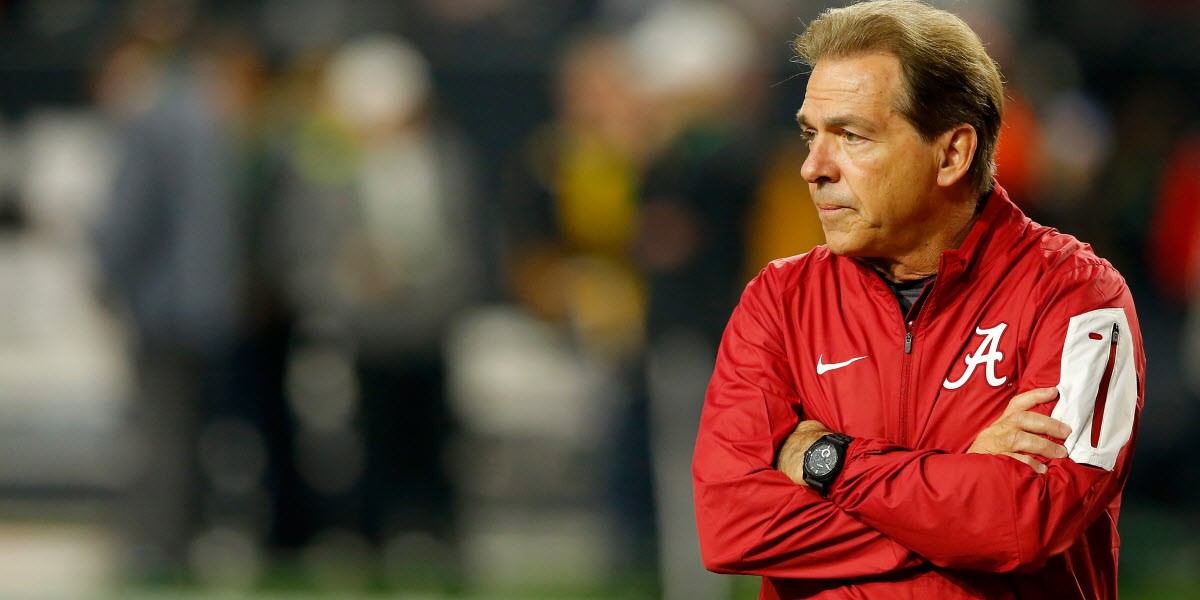 Nick Saban says college football can only blame itself for the recent trend of players skipping bowl games