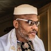 Nnamdi Kanu, the leader of the proscribed Indigenous People of Biafra (IPOB). [Twitter/@BiafraStar]