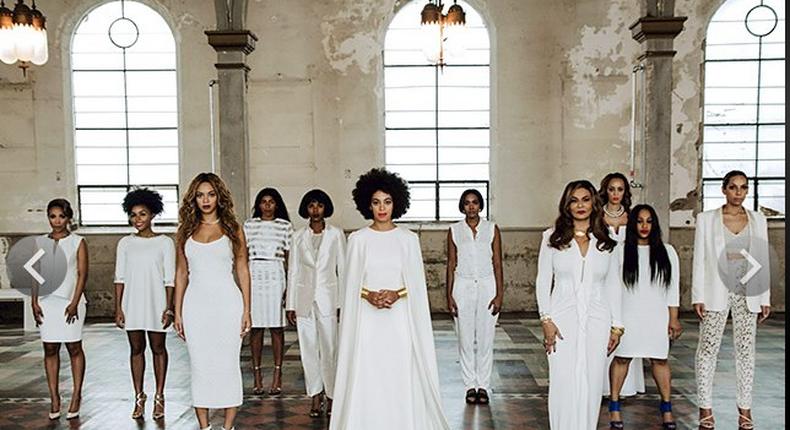 Solange, mum, Beyonce, family and friends