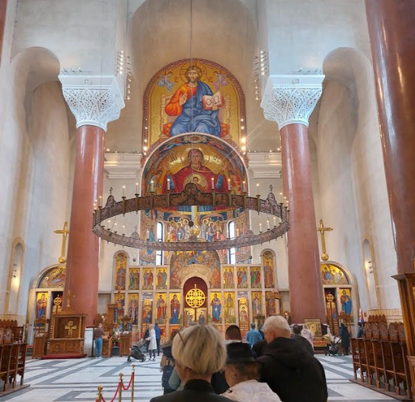 Red ispred crkve Svetog Marka