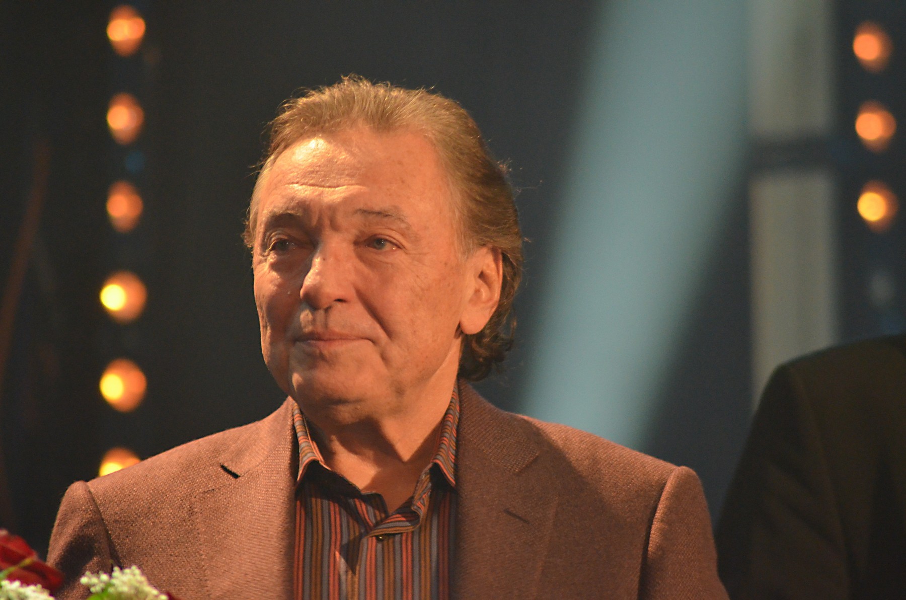 Český spevák Karel Gott. 