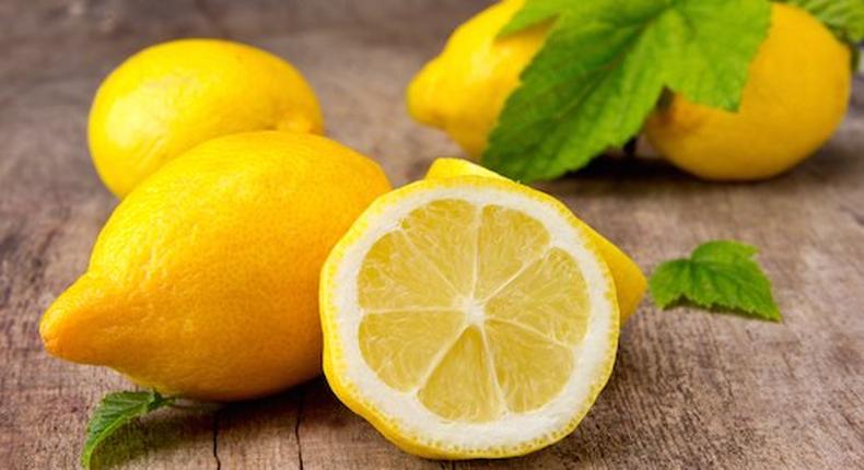 Lemon for skin