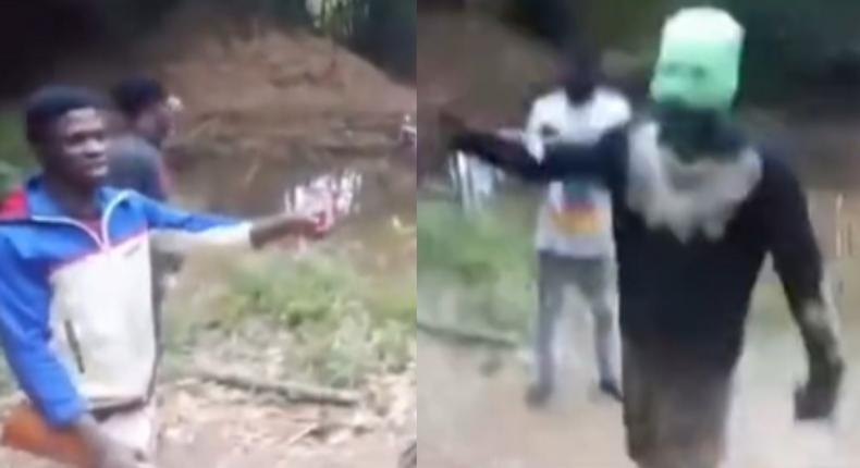 Ghanaian man falls dead as bullet penetrates him during bulletproof power showoff