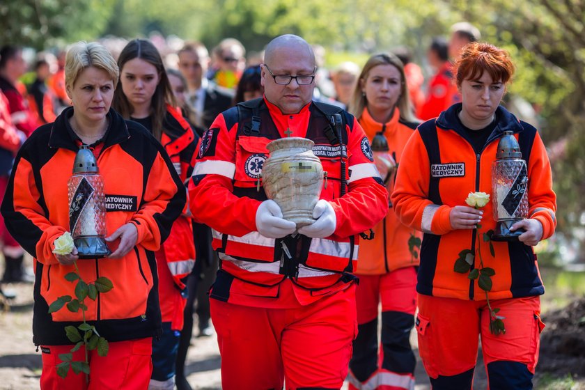 Pożegnali ratownika medycznego