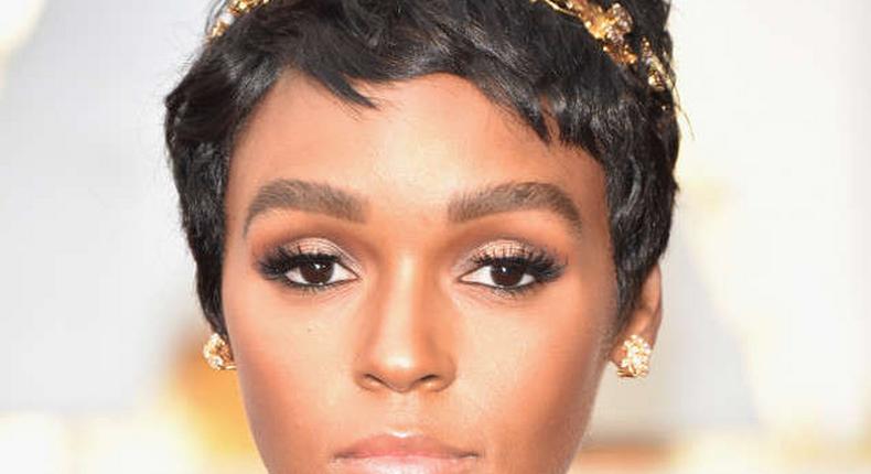 Janelle Monae at the 2017 Oscars 