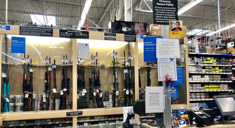 Walmart guns