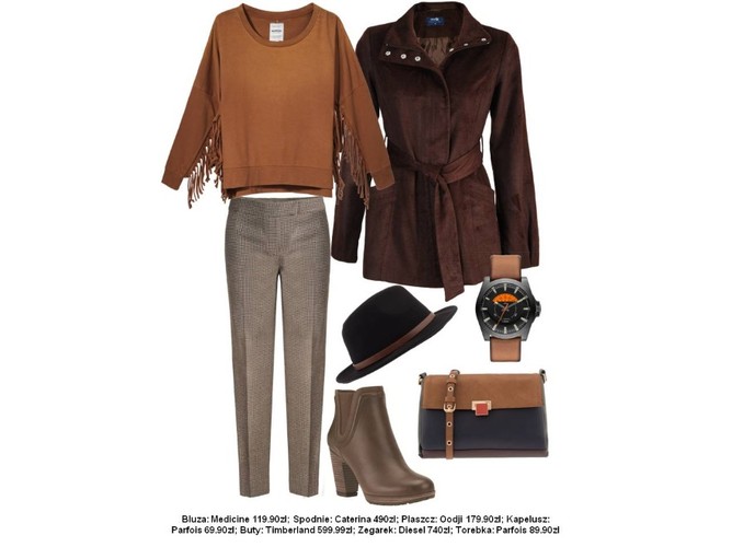 STYLIZACJE w kolorach jesieni