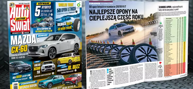 Auto Świat 10/2022 z wielkim testem opon letnich