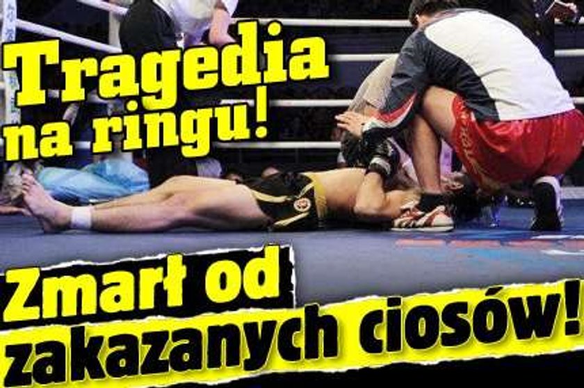 Tragedia na ringu! Zmarł od zakazanych ciosów!