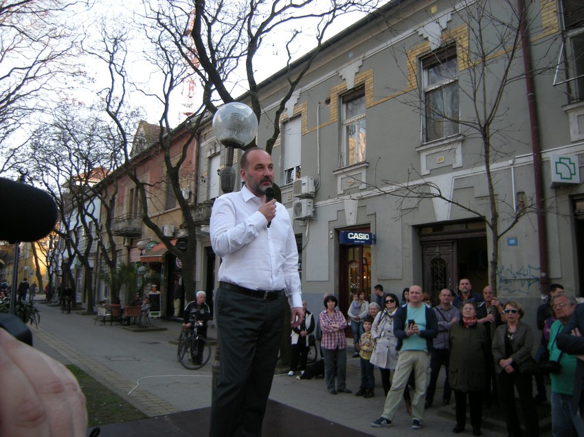 Saša janković u Kikindi