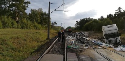 Pociąg wykolejony, tir zmieciony. Horror na Podlasiu