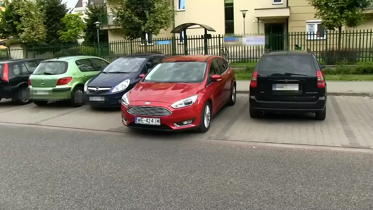 System wspomagający parkowanie w samochodzie Ford Focus