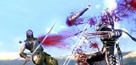 Screen z gry "Ninja Gaiden 2"