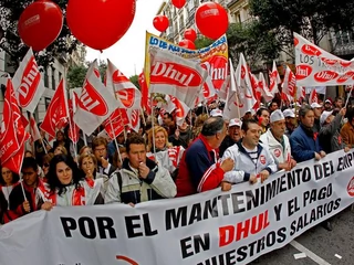 protest hiszpania