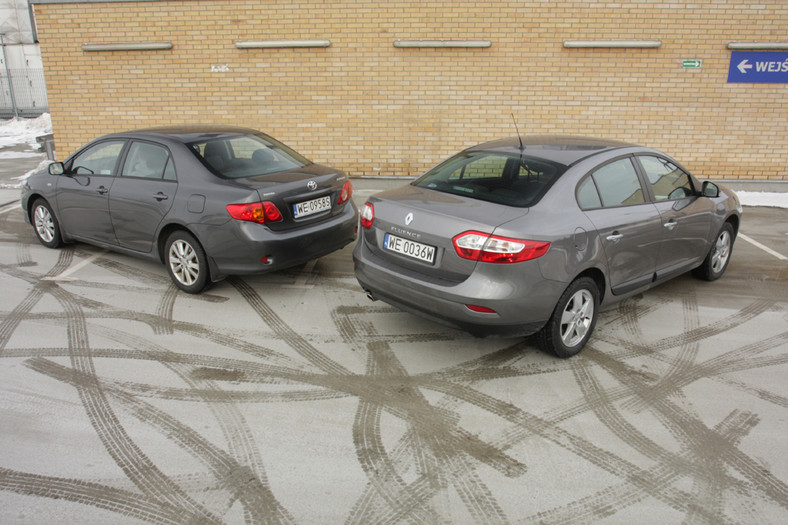 Podobne, a jednak inne - Renault Fluence kontra Toyota Corolla