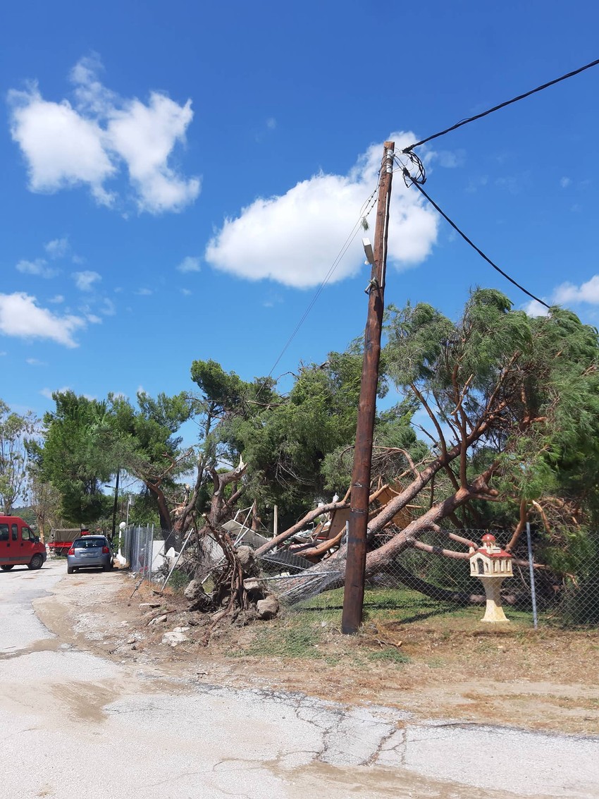Stanje u Neos Marmarasu nakon nevremena