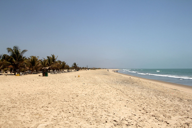 Gambia, plaża Sanyang (Paradise Beach)
