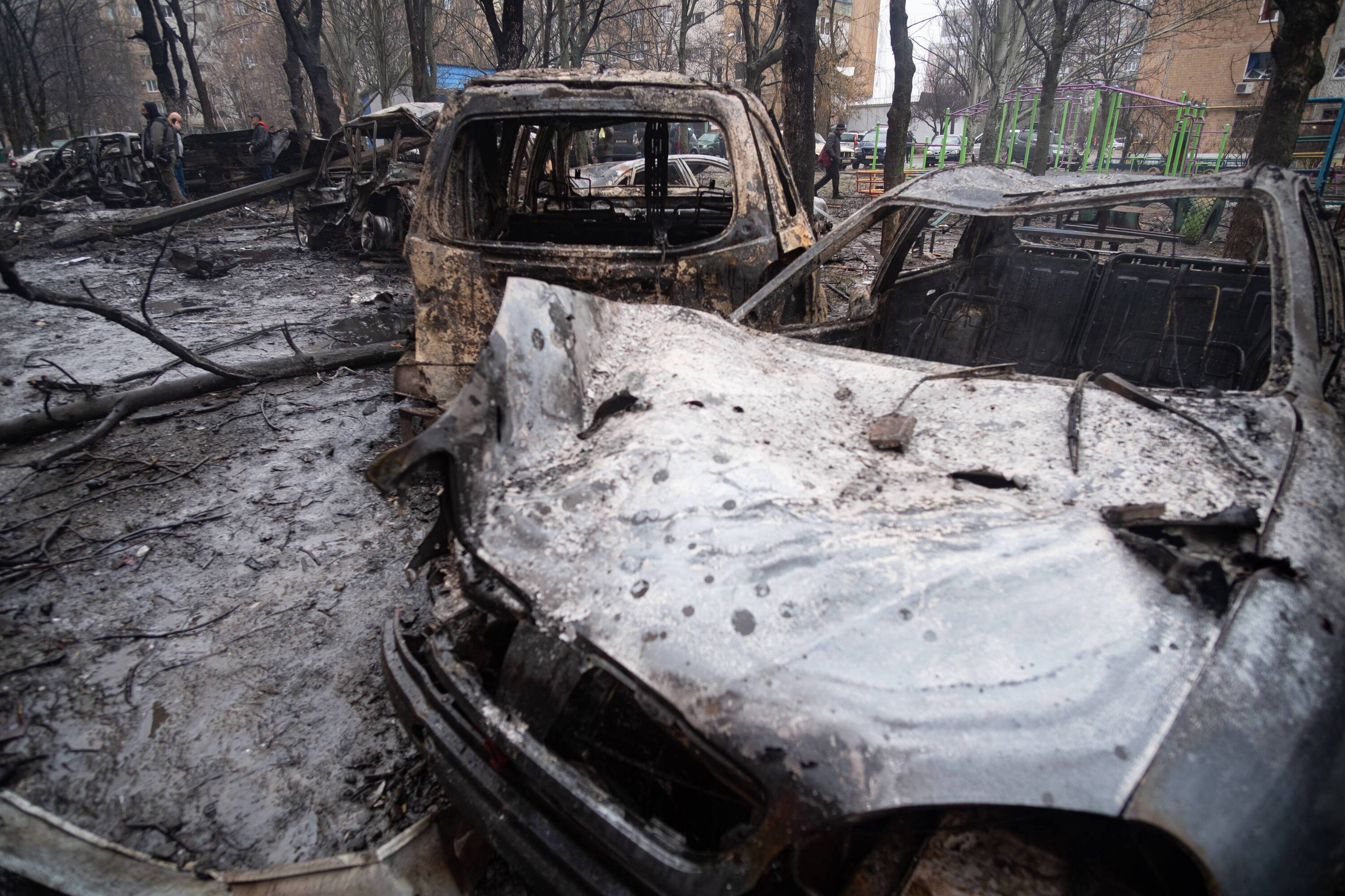 Rosyjski atak zabija troje małych dzieci w Bogoduchowie - ofiary miały rok i dwa lata