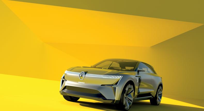 French carmaker Renault revealed an electric concept car on March 2, which has more than a few special features.