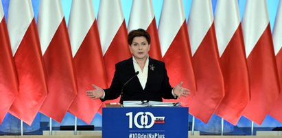 Podsumowanie 100 dni rządu: Szydło odwiedza wielodzietną rodzinę