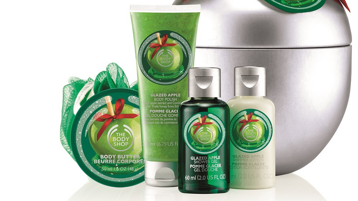 Zanurz się w słodkiej przyjemności z nową linią od The Body Shop do pielęgnacji ciała o zapachu Glazed Apple.