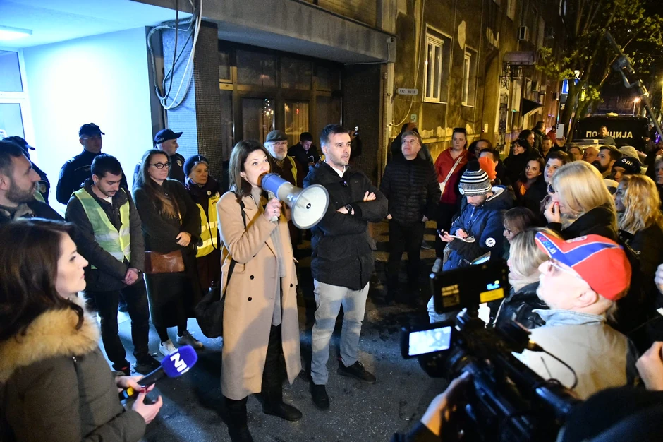Građanski protest mup Stari grad