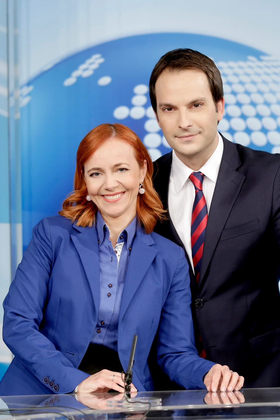 Milica sa kolegom Brankom Veselinovićem