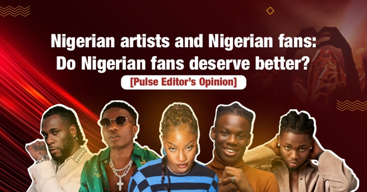 Examining the reasons Nigerian artists don't respect Nigerian fans enough - Vimarsana News