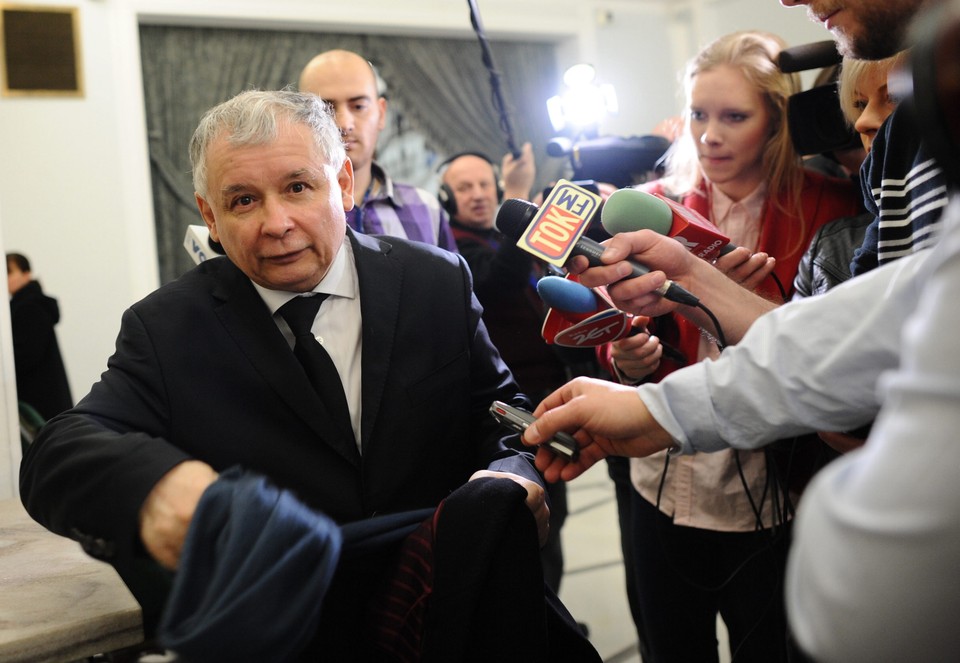 Prezes PiS Jarosław Kaczyński, fot. PAP/Jacek Turczyk