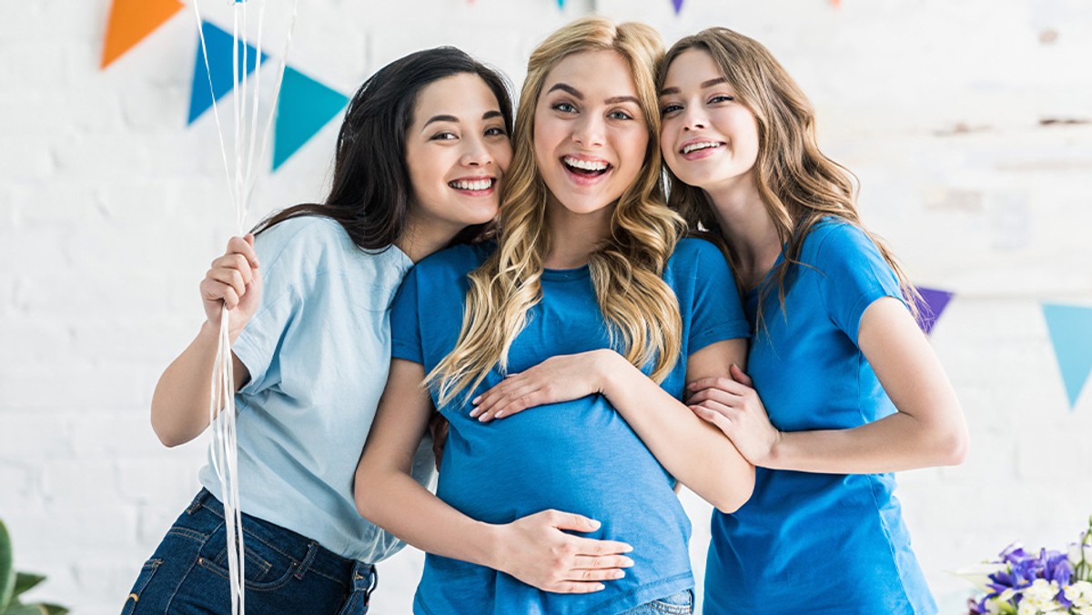 Jak baby shower? Kobieta