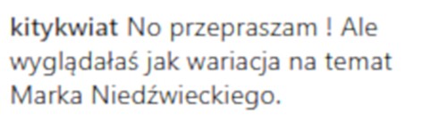 Katarzyna Kwiatkowska na Instagramie