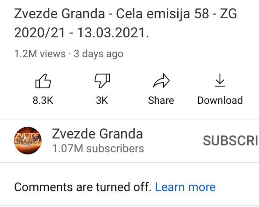 Zabranjeni komentari