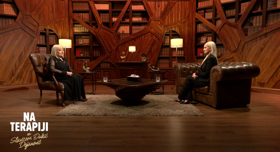 Aleksandra Stojković Džidža, emisija "Na terapiji sa Slavicom Đukić Dejanović"