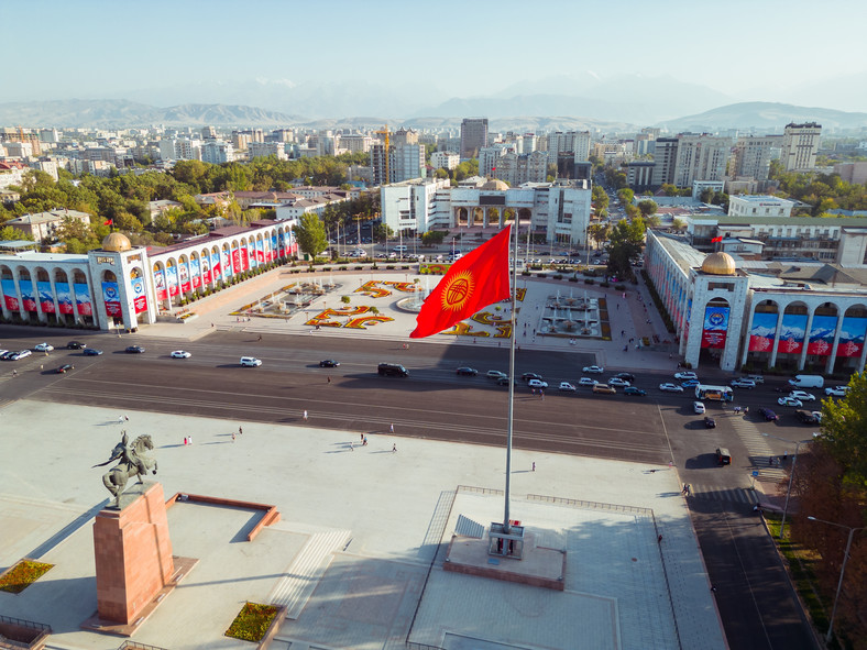 Biszkek, stolica Kirgistanu.