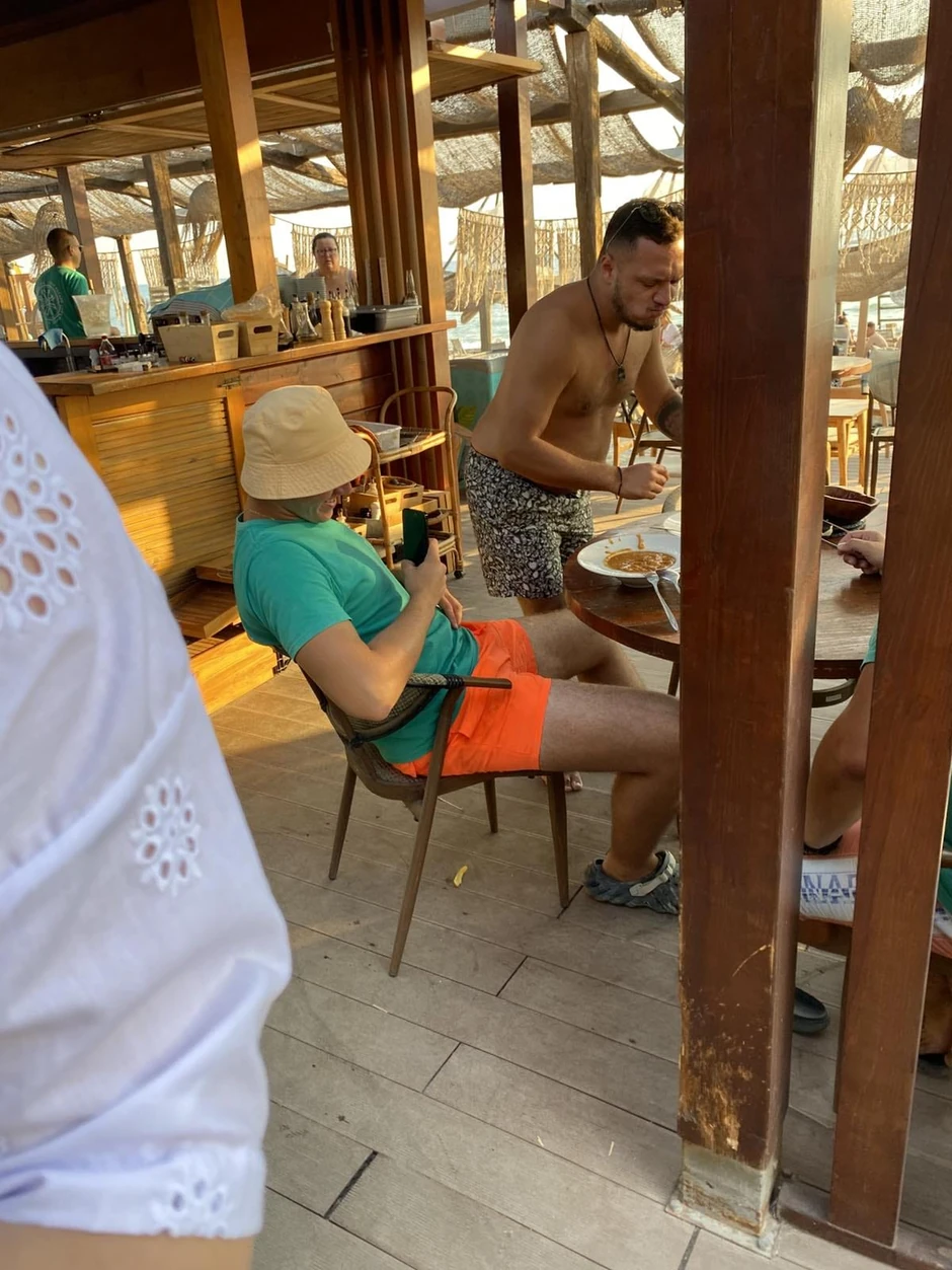 Anđela Đuričić i Gastoz, paparaco