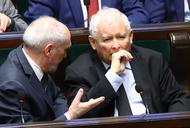 Antoni Macierewicz i Jarosław Kaczyński