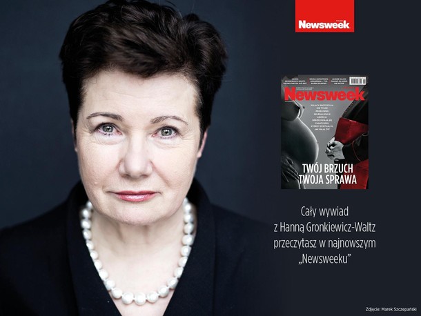 Hanna Gronkiewicz-Waltz dla Newsweeka