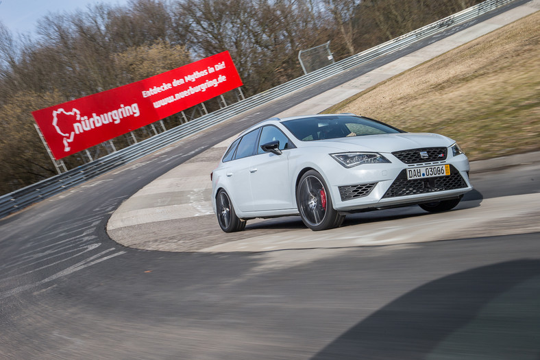 SEAT Leon ST CUPRA  z rekordem Nürburgringu