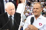 Jarosław Kaczyński i Donald Tusk