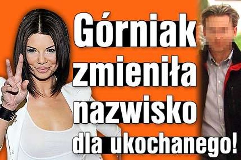 Edyta Górniak zmieniła nazwisko dla ukochanego