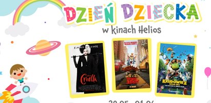 Kino Helios zaprasza na Dzień Dziecka. Jaki seans wybrać?