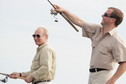 Miedwiediew z Putinem na rybach