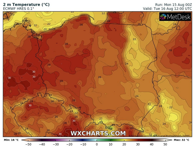 Cały czas będzie parno i gorąco